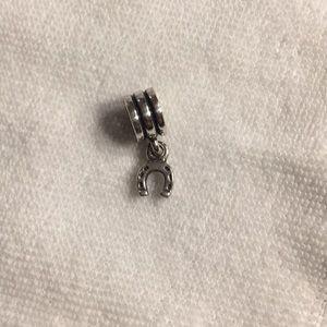 Pandora Silver Horseshoe Charm